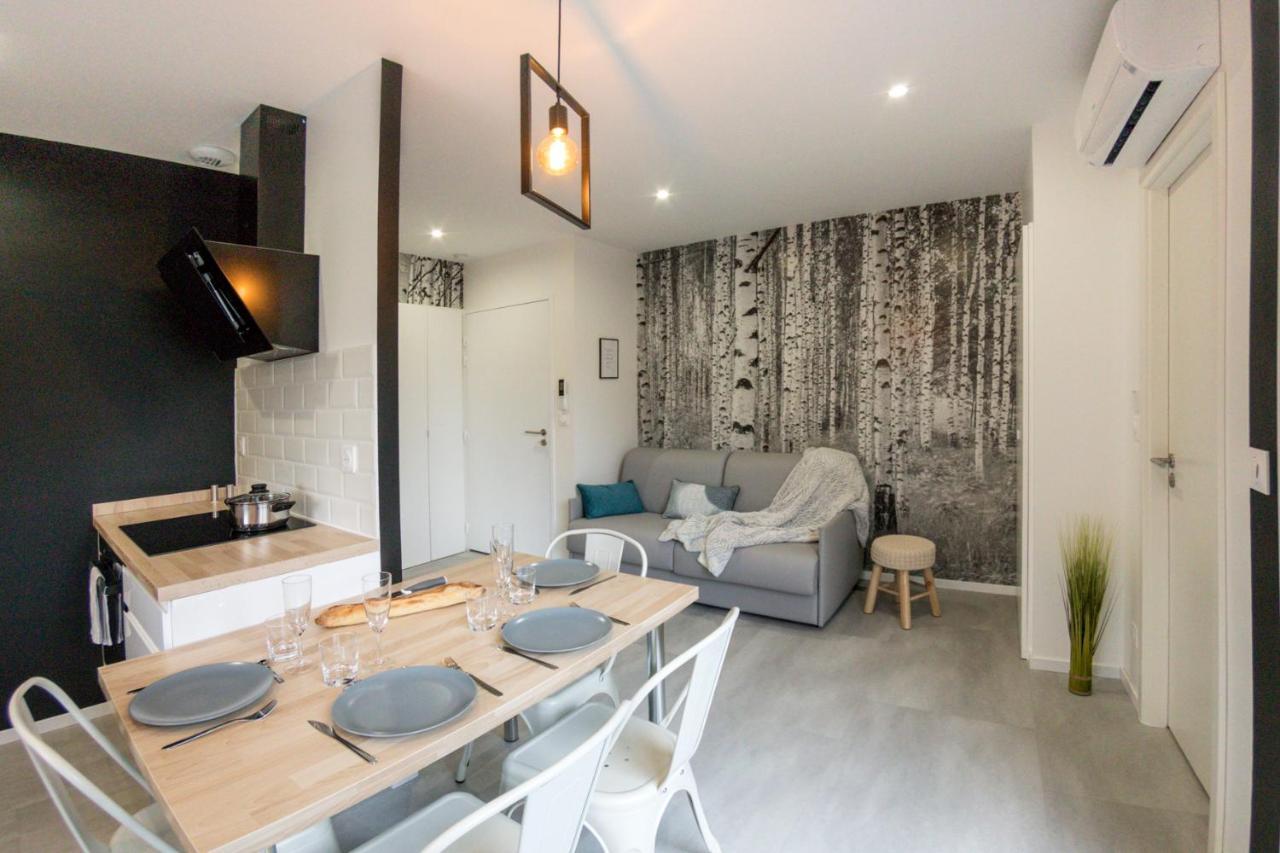 Appart-Hotel N 4 Calme Avec Terrasse, Wi-Fi Haut Debit, Petit-Dejeuner, Room-Service Et Parking Prive Chouzelot Экстерьер фото